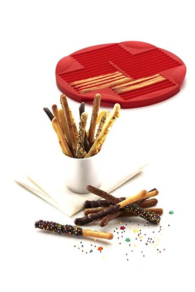 Generic Bread Stick Mould Red 25x1.9centimeter