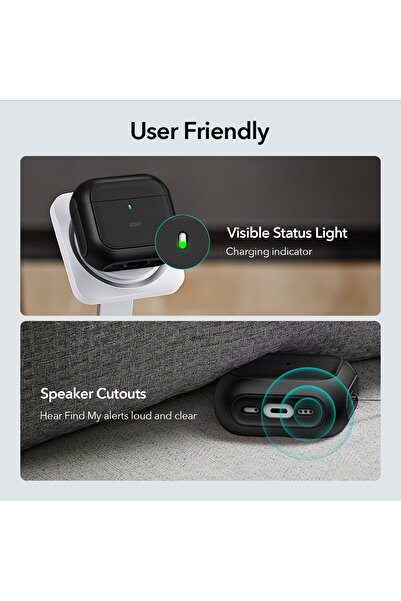 ESR Compatible with AirPods 4 (2024), Halolock Orbit Hybrid Magsafe Case