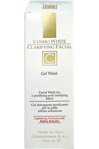 genernic غسول جل كوزمو وايت المنقي للوجه، 150 مل