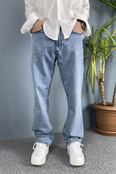 Alışveriş Sokağı Blue Jean - Denim Trousers Regular Fit Comfortable Cut