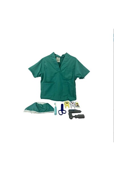 Mega Oyuncak Dişçi Seti ve Çocuk Kostümü