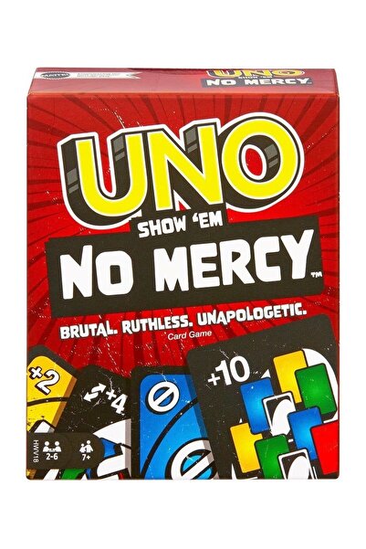 OYUNKAFASI No Mercy Card Game – Ages 7+ – Family & Friend Game