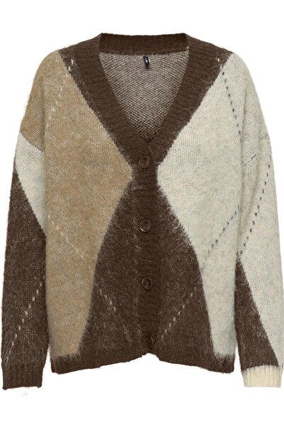 ONLY ONLNOEME JQ LS LIFE CARDI V-NECK KNT