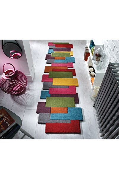 Talis Covor traversă Collage Multicolor 66X300 cm, Flair Rugs