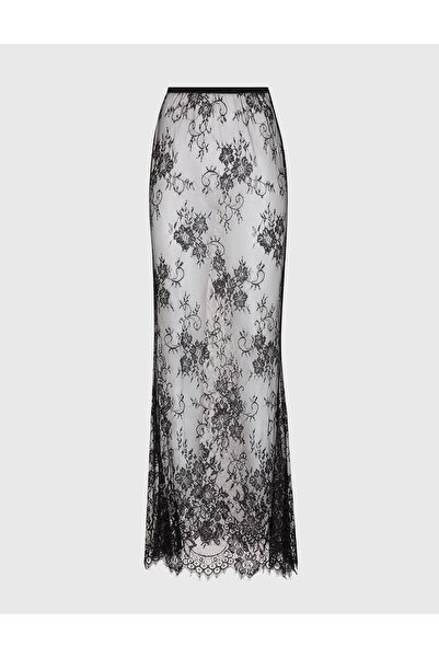 İLVİ Klaudi Jacket Skirt Black Women's Set