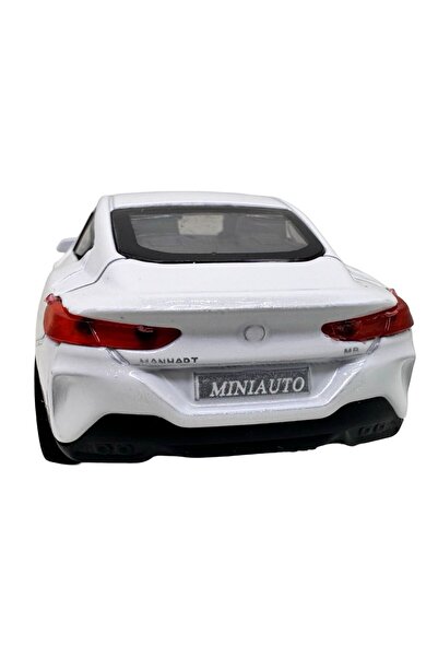 JPT BMW M8 Alb 1:32 Mașină cu Lumini și Sunete