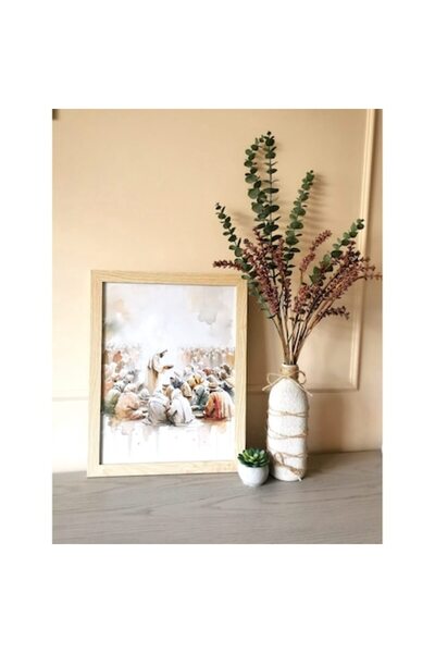 OEM Χριστιανική Εικονογράφηση Πίνακας 45 x 35 εκ. (Ξύλο)