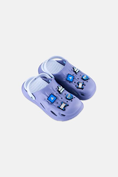 Playstation Kids Boy Slingback Clogs, Slate Blue