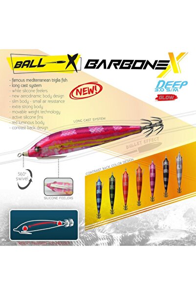 DTD Ballistic Barbone X 3.0 95mm 16.7gr Kalamar Zokası