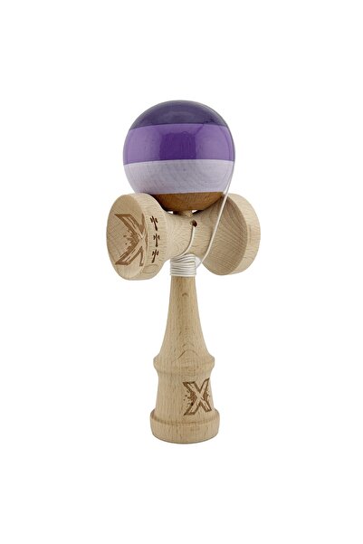 Nomarks Kendama X Original (Flippy) - Professional, Big Cups V2, Super Sticky, Purple/Lilac