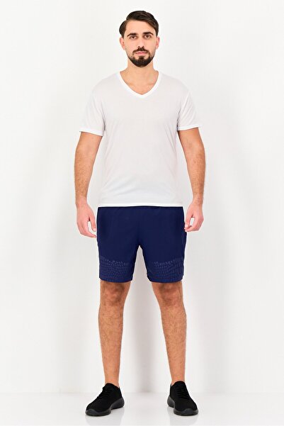 adidas Men Sportswear Fit 7 Inseam Training Shorts, Indigo Blue