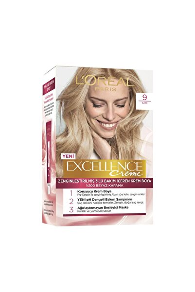 Excellence Crema Sarı 9 4 Adet