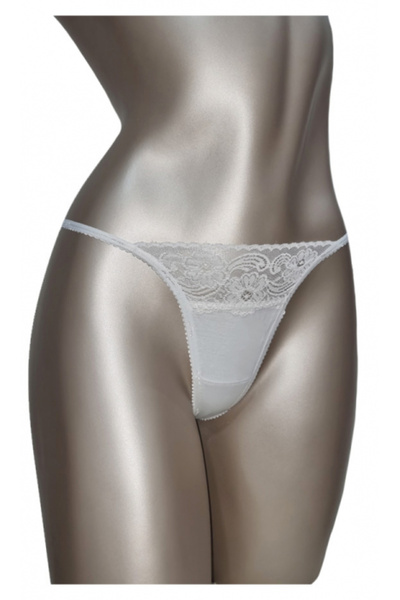 Ioana boutique Chiloți tanga albi