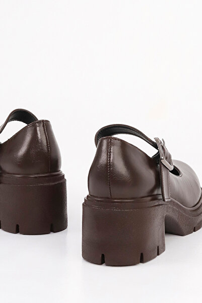 Mamito Ayakkabı JVL 708 Мокасини с каишка и ток