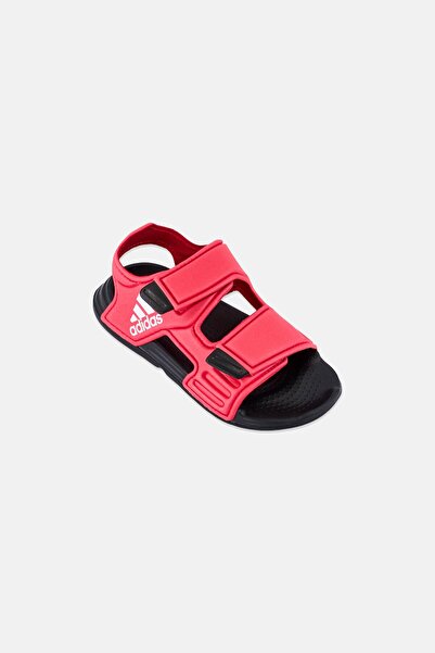adidas Kids Boy Altaswim Velcro Closure Sandals, Red