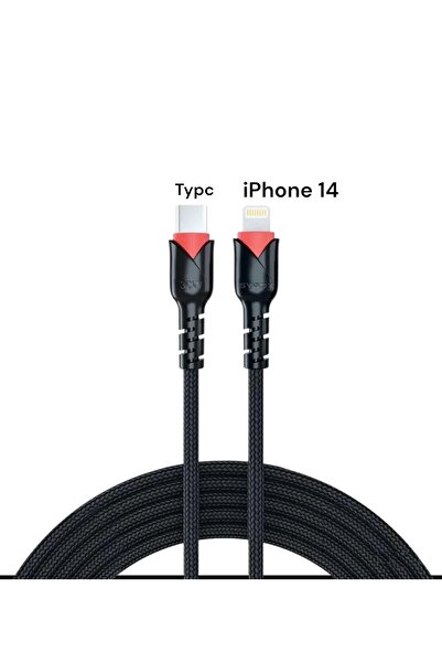 gökkuşağı store Type-C to Lightning PD30W Data ve Şarj Kablosu Bir Ucu Type-C...