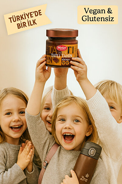 METIN Sweet Tahini with Cocoa - the First in Turkey - the Easiest Way to Introduce Children to Tahini