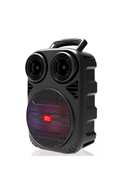 ZQS 6162 Portable Bluetooth Speaker with RGB LED and Carry Handle