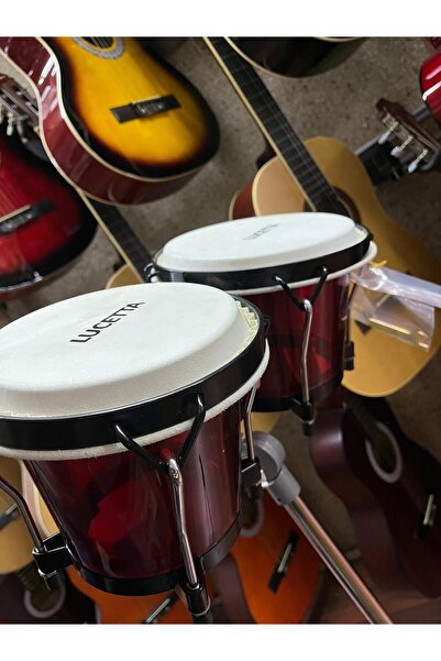 NOTA MÜZİK KIRMIZI BONGO 6" VE 7" ÇAP KOD 4596