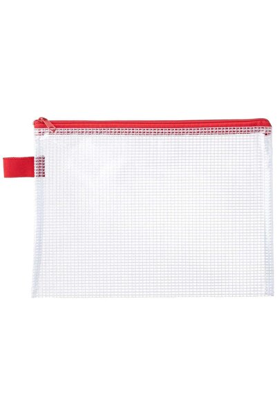 Deli A5 Zip Bag – Transparent (E5591)