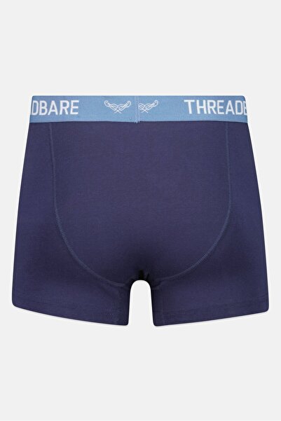 Threadbare Men 3 Pcs Brand Logo Boxer Briefs, Multicolor