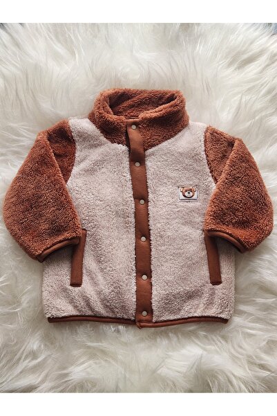 Necix's Ayıcıklı Polar Erkek Bebek Hırkası