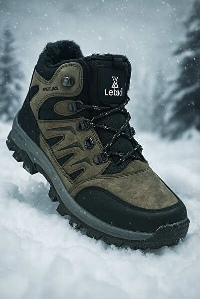 ERAVEN Ανδρικές μπότες με φερμουάρ και αντιολισθητική σόλα