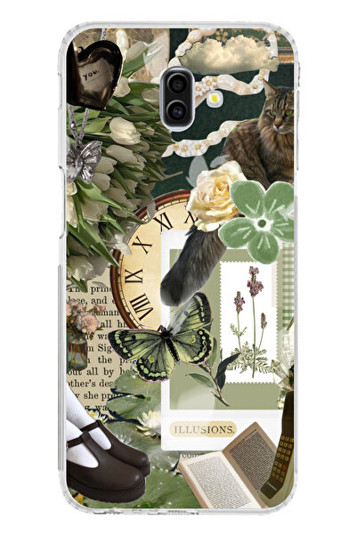 TechTree حافظة سيليكون متوافقة مع هاتف سامسونج جالاكسي J6 بلس باللون الأخضر ا...