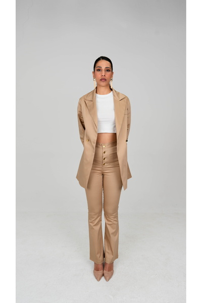 zxello Monica Bej Ceket