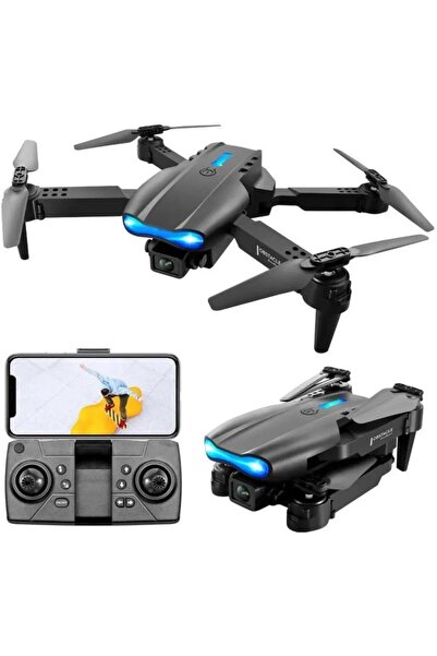 AyrStore E88 Pro 4K HD Çift Kamera Drone, Katlanabilir, WiFi Bağlantılı, Akıl...