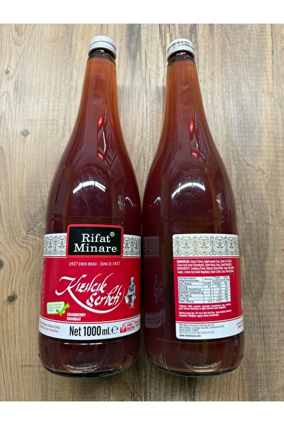 Rifat Minare Kızılcık Şerbeti 1 Litre