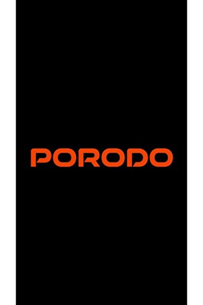 porodo Dual Port Wall Charger with USB-C to Lightning Cable - Black