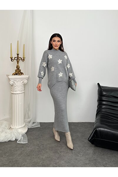 ikomteks Heart Knitwear Set