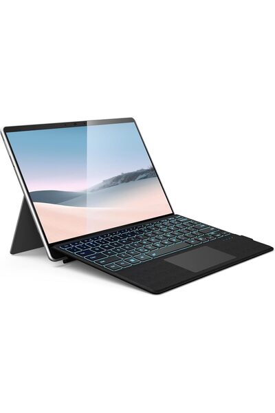 NEONI Surface Pro Wireless Type Cover Keyboard for Microsoft Surface Pro 12.3 inch, 7-Color Backlit, Bluet
