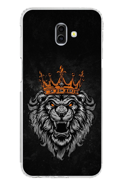 TechTree حافظة سيليكون متوافقة مع هاتف سامسونج جالاكسي J6 بلس من وورت روهو مطبوع