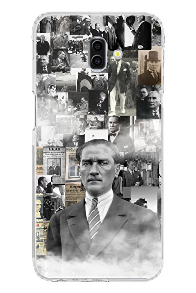 TechTree حافظة سيليكون متوافقة مع هاتف سامسونج جالاكسي J6 PLUS مصطفى كمال أتا...