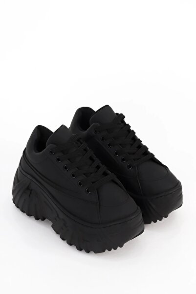 kajal ayakkabı Pantofi sport cu șireturi cu talpă înaltă SP151