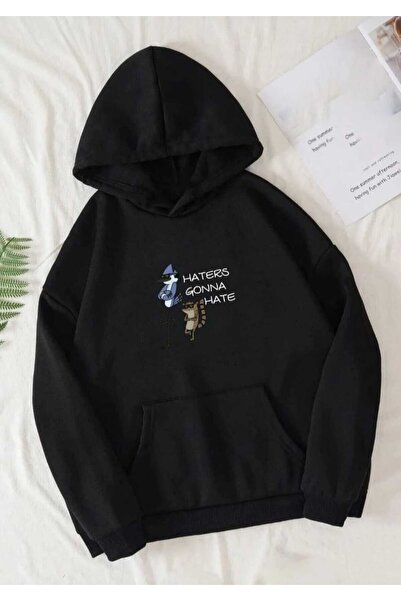 Hunors Sportswear & Company Regular Show Baskılı Unisex Model Pamuklu Kapüşon...