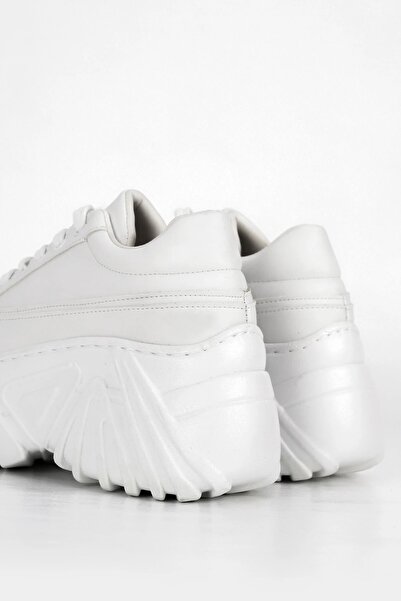 kajal ayakkabı Sp151 High Sole Lace-Up Sneakers