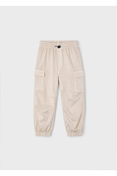 MAYORAL Beige Boy's Parachute Pants 4556