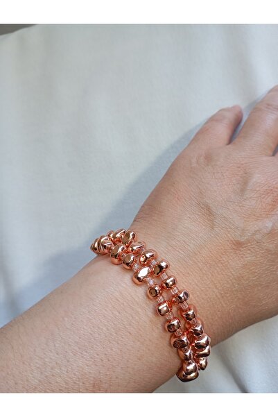 OEM Hematite jewelry set - salmon pink