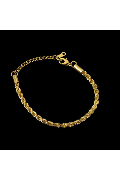 Z&T ACCESORIES سوار سلسلة منسوجة بتصميم بسيط