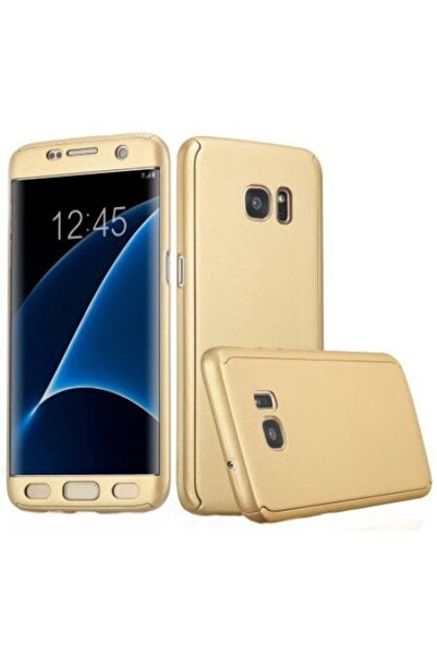dalip Husă completă Samsung Galaxy A8 (2018) aurie + folie de protecție