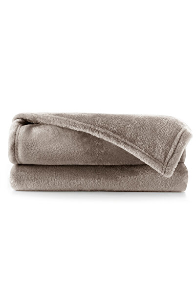 Deco King Classic microfiber blanket, Small, 240 g/m2, 200x220 cm, cappuccino
