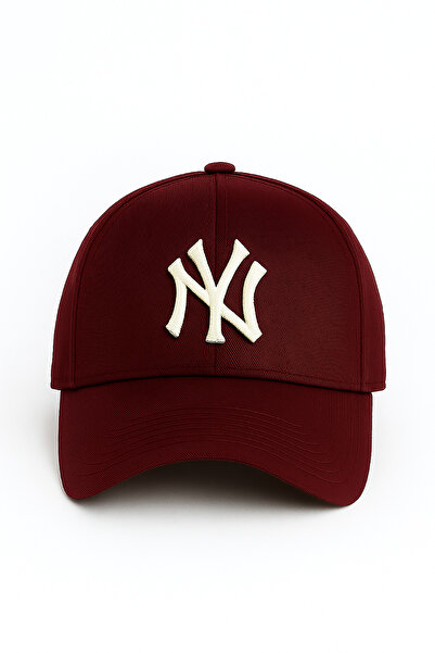 Verahed Νέα Υόρκη Κέντημα Νέοιορκ Κέντημα Unisex Καπέλο μπέιζμπολ Καπέλο μπορντό Γυναικείο καπέλο Ανδρικό καπέλο Καλοκαιρινό καπέλο