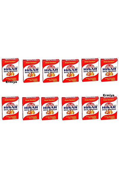 Ermiya 15 Adet Baca Kurum Temizler Sil Soba Borusu Temizleyici -