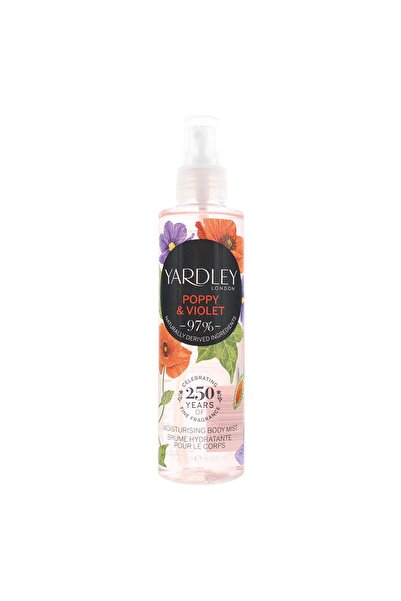 YARDLEY Mac și violetă, spray parfumat, pentru femei, 200 ml