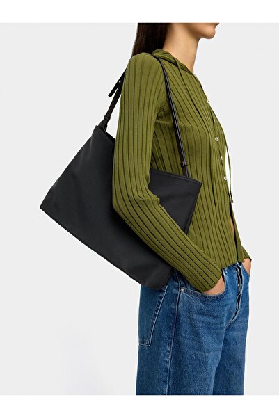 PARFOIS Teknik Kumaş Efektli Askılı Shopper Çanta