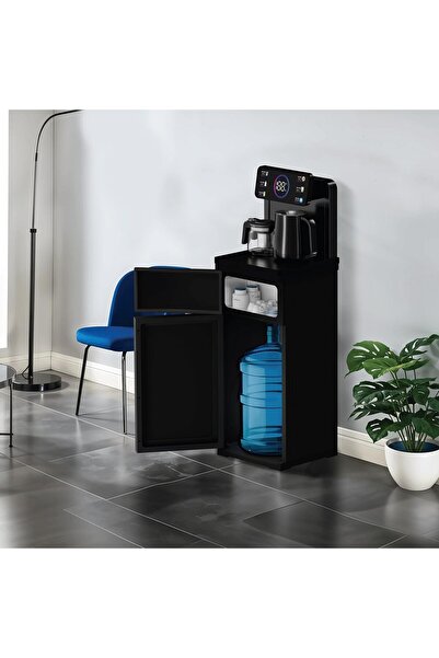 Green Lion ماكينة صنع الشاي الذكية بموزع المياه - أسود