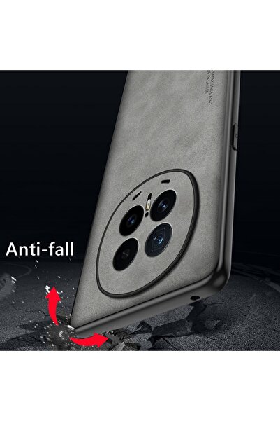 Generic Case for Honor Magic 8 Pro 5G , Premium Imitation Sheepskin Leather Texture，Shockproof Back Cover